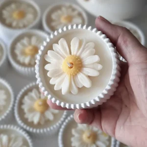 Bougie parfumée marguerite à la camomille