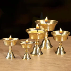 Support de bougie doré multi-tailles pour décoration intérieure