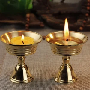 Bougeoir en cuivre pour décoration intérieure – 1 pièce
