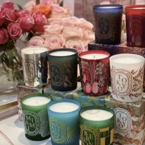 Bougies parfumées diptyques – collection romantique en édition limitée