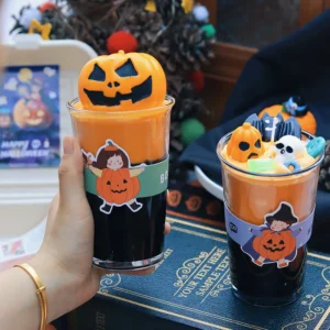 Bougie parfumée Halloween Citrouille en cire de soja