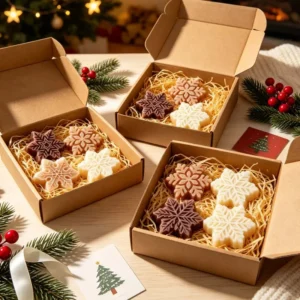 Moule en silicone flocon de neige – 7 pièces