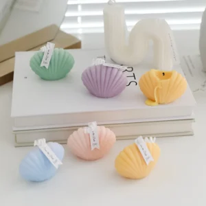 Petite bougie parfumée artisanale en cire de soja