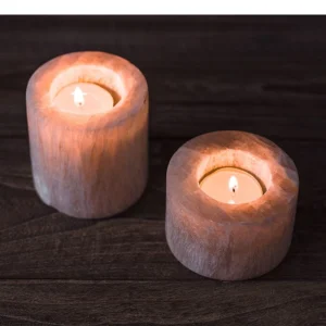Bougeoir cylindrique moderne pour décoration intérieure