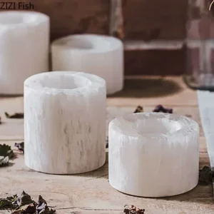 Bougeoirs cylindriques modernes pour décoration intérieure