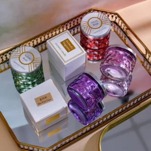 Bougie parfumée 100 g en cire de soja – ciel étoilé