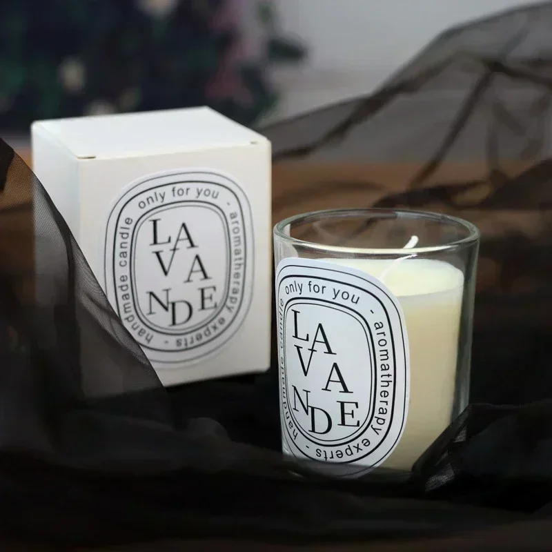 Bougie parfumée transparente en pot pour mariage – Image 2