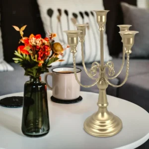 Bougeoirs décoratifs pour table et événements